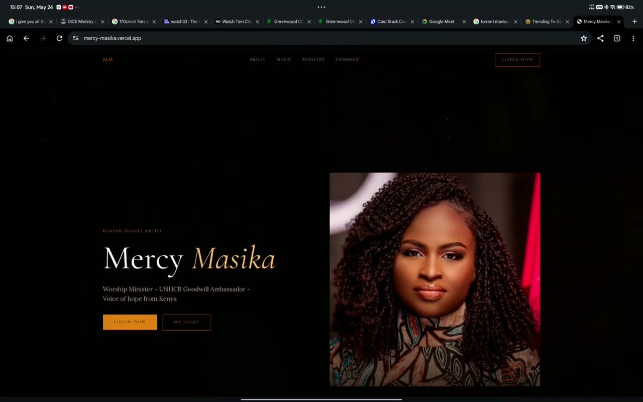 Masika project screenshot