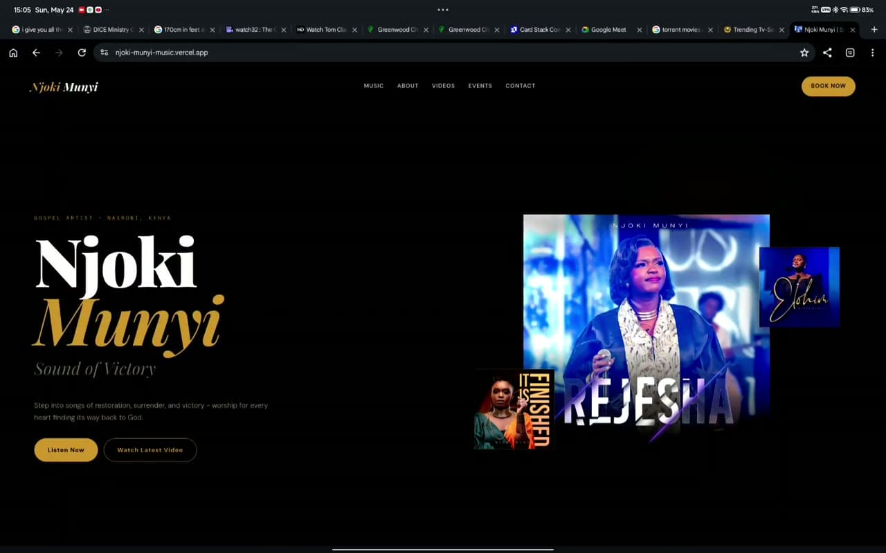 Njoki Munyi project screenshot